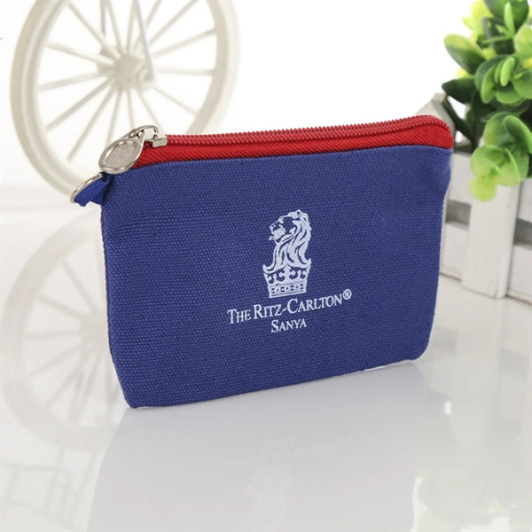 DIY Canvas Pencil Case Makeup Bags
