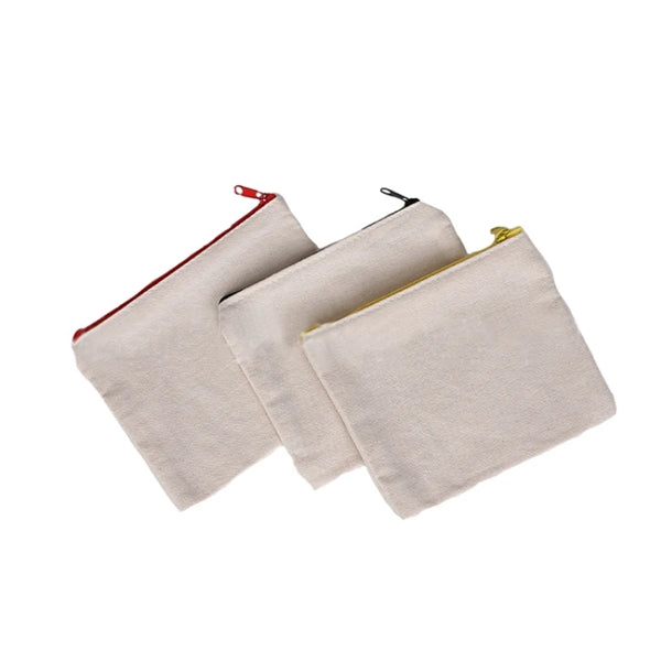 DIY Canvas Pencil Case Makeup Bags