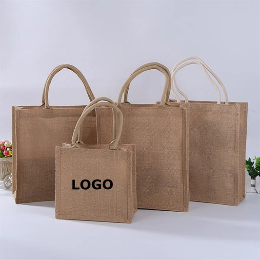 Handbag Gift Burlap Tote Bags