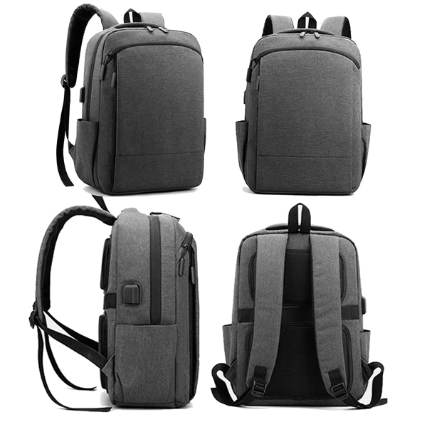 Business Anti Theft Slim Durable Backpack With Charging Port