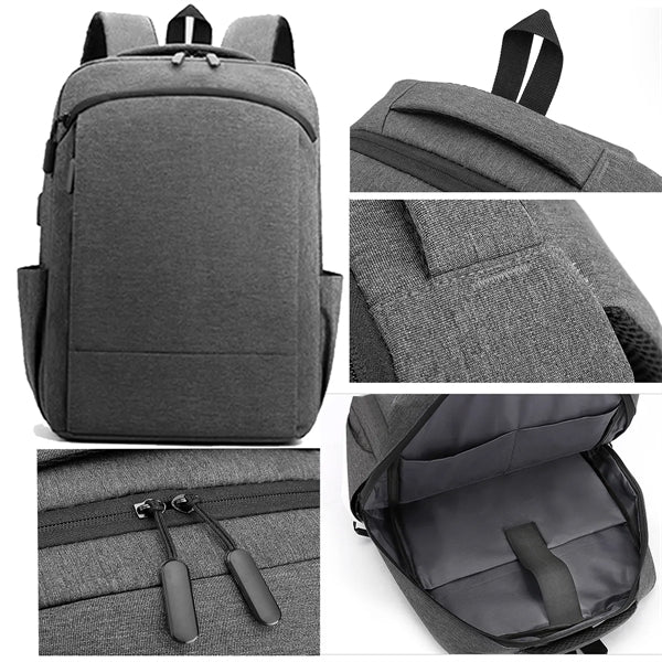 Business Anti Theft Slim Durable Backpack With Charging Port