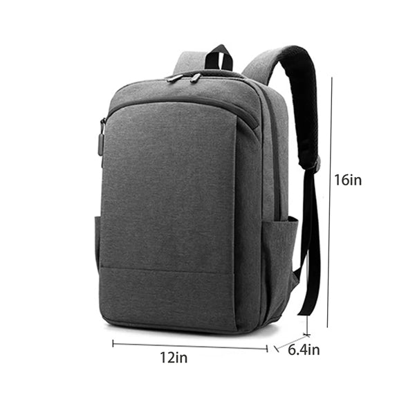 Business Anti Theft Slim Durable Backpack With Charging Port