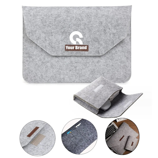 Felt And Multifunctional Laptop Carry Case