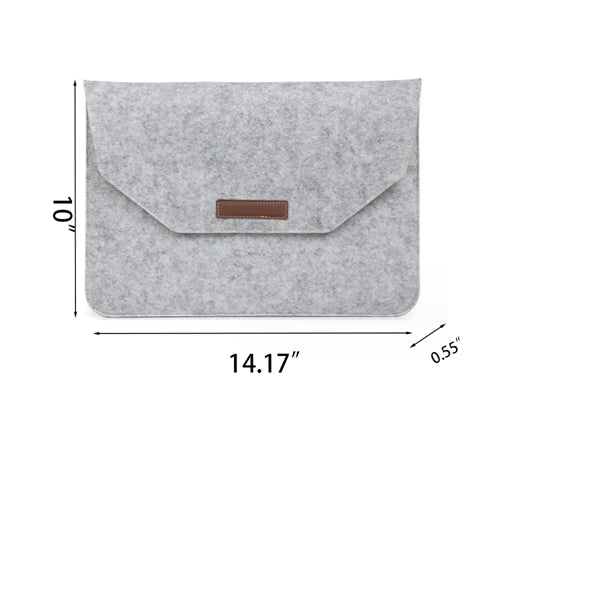 Felt And Multifunctional Laptop Carry Case