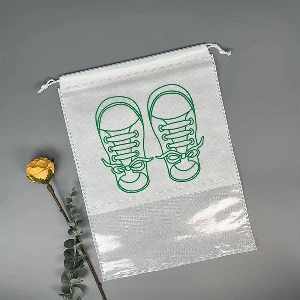 Non-Woven Drawstring Storage Shoe Bag