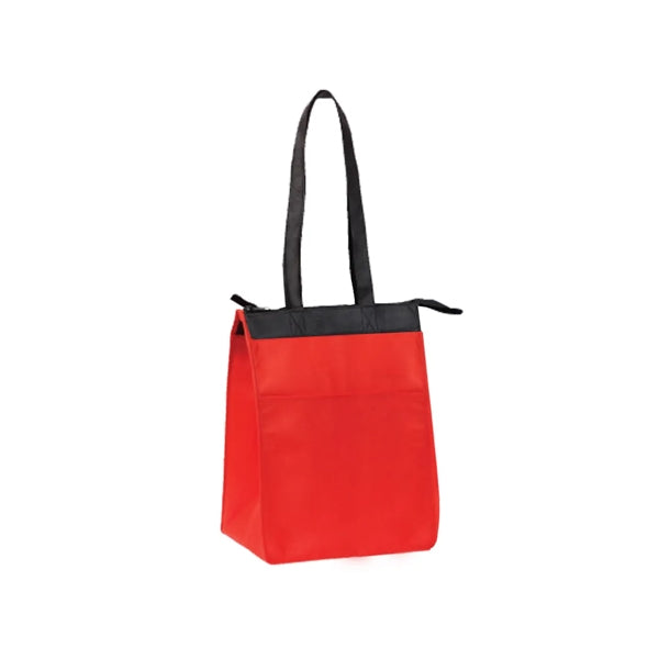 Non-Woven Insulated Zippered Lunch Tote