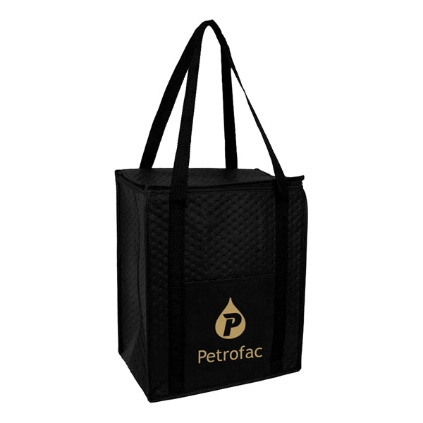 Jumbo Cooler Zipper Tote Bag