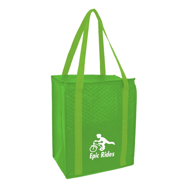 Jumbo Cooler Zipper Tote Bag