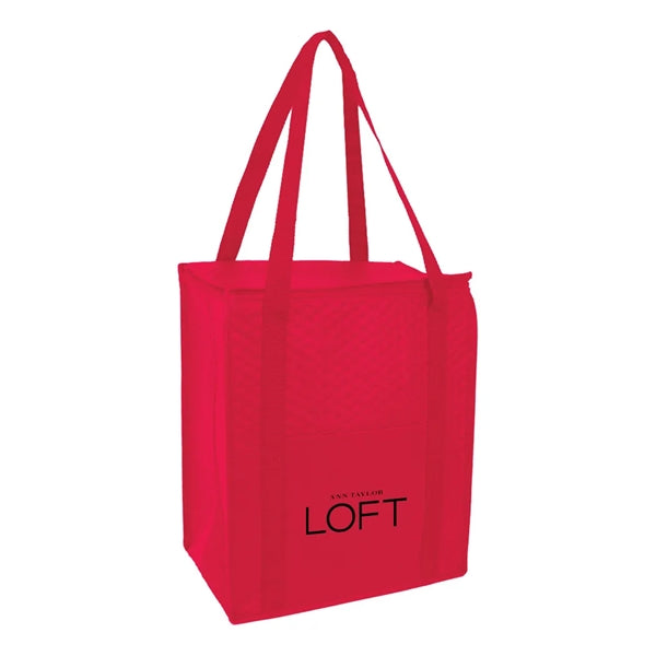 Jumbo Cooler Zipper Tote Bag