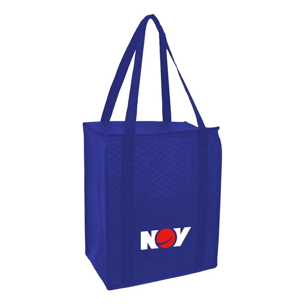 Jumbo Cooler Zipper Tote Bag