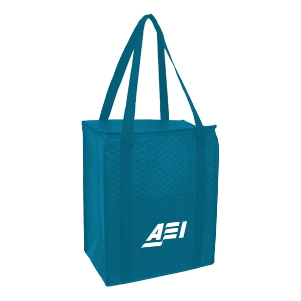 Jumbo Cooler Zipper Tote Bag