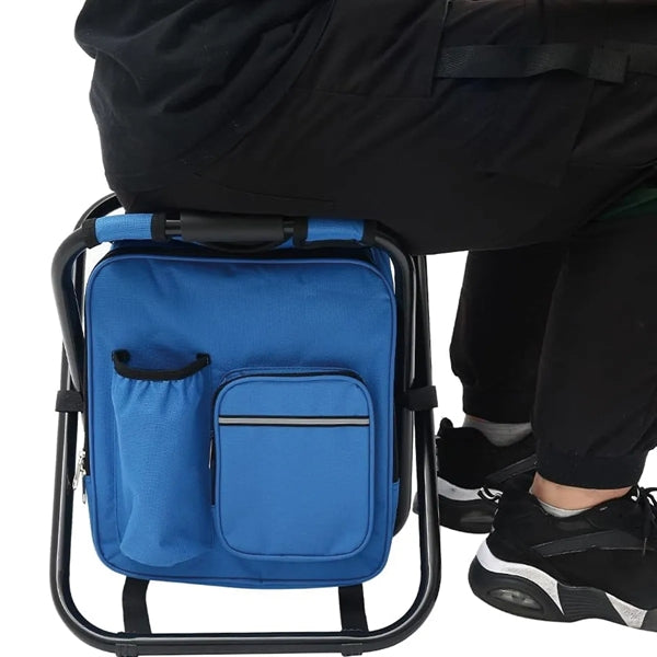 Portable Backpack Cooler Chair