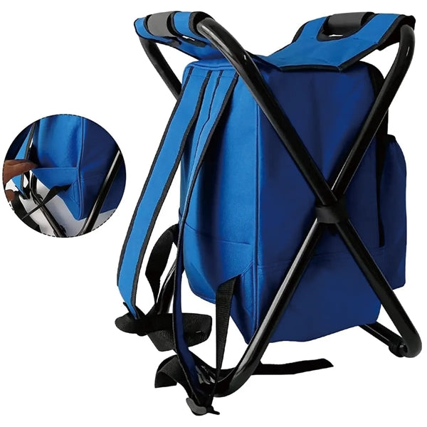 Portable Backpack Cooler Chair