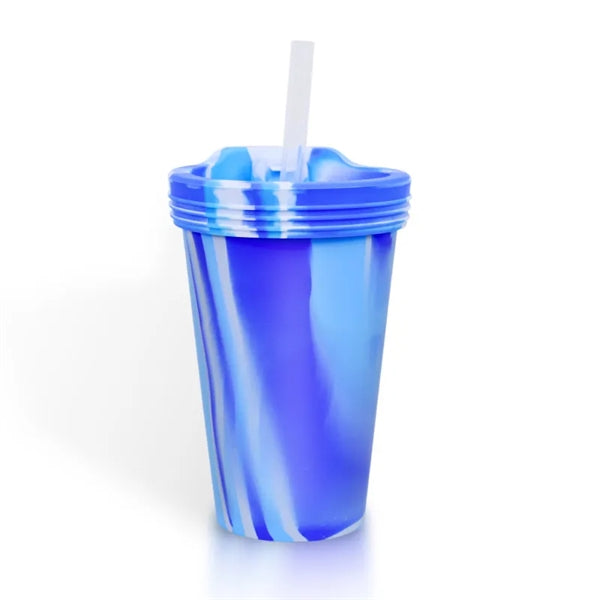 Colorful 16oz Silicone Tumbler