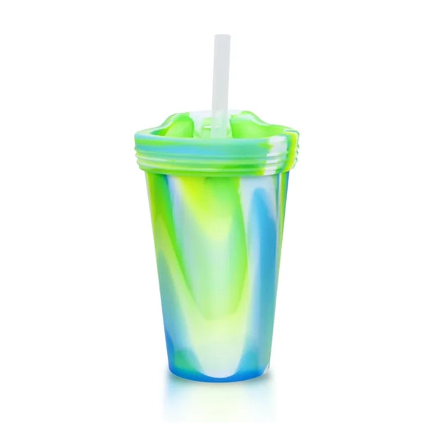 Colorful 16oz Silicone Tumbler