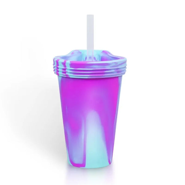 Colorful 16oz Silicone Tumbler