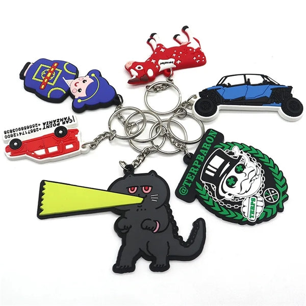 3D Soft PVC Keychain