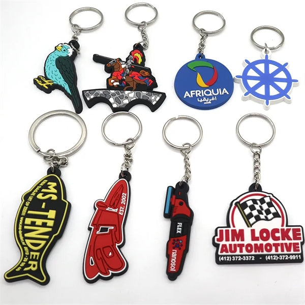 3D Soft PVC Keychain