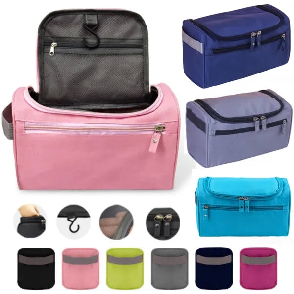 Large Capacity Hanging Hook Toiletry Bag Storage Tote