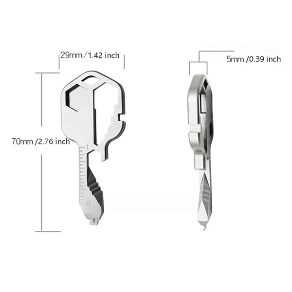 Original Key Shaped Pocket Multitool