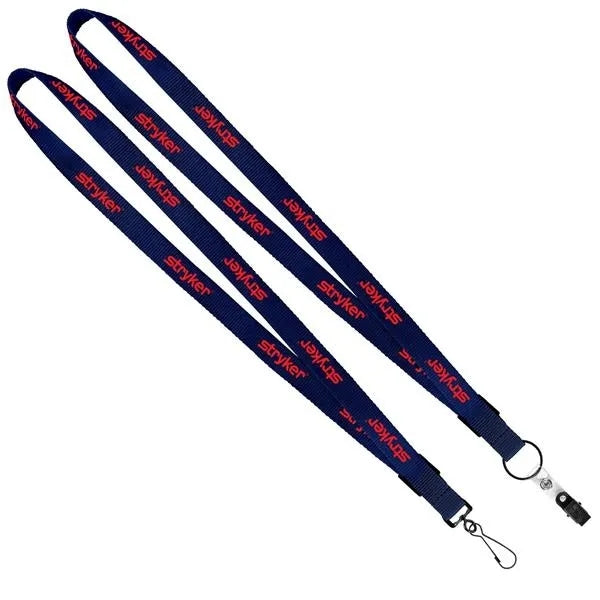 3/4" Original Fast Track Lanyard with Black Attachment