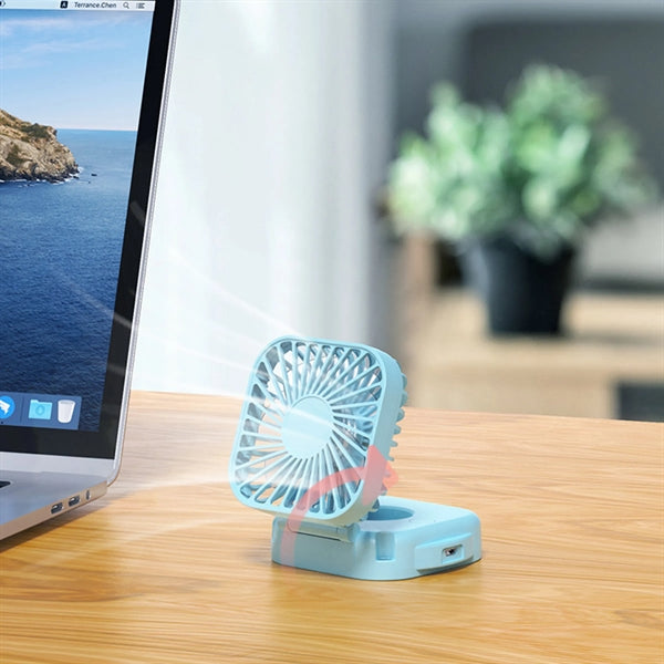 Portable Necklace Mirror Fan