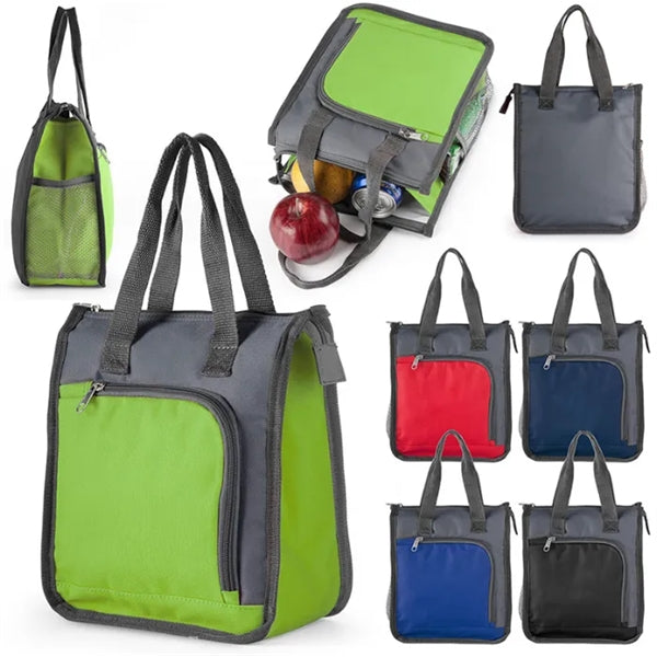 Insulated Lunch Tote with handle-10.2x8.6x4.7"