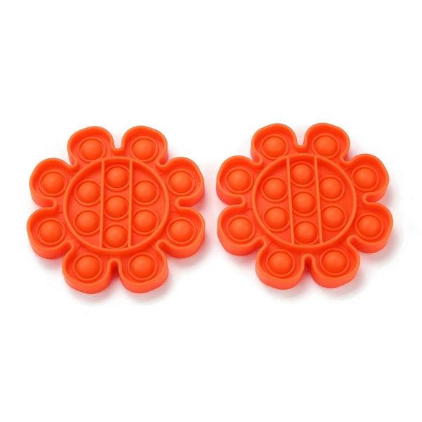 Flower Shape Silicone Fingertip Toy