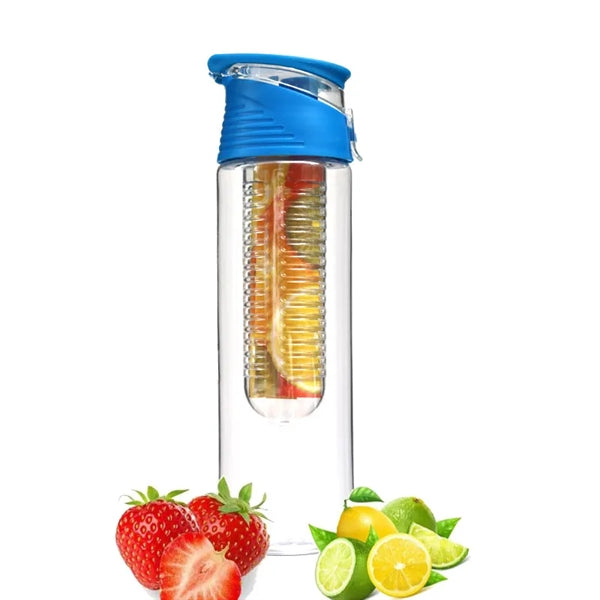 800ML Fruit Fuzer Infusing Infuser Water Bottle