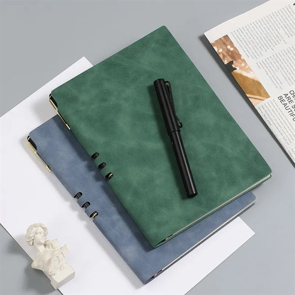 Thick Classic Notebook with Pen Loop Hardcover Writing book
