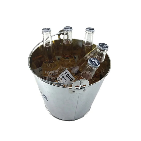 Galvanized Ice Bucket