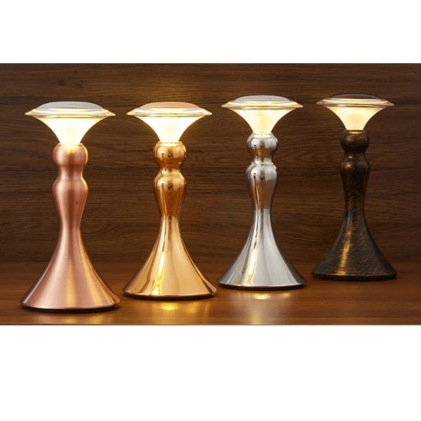 Metal Table Lamp Eye-Caring Rechargeable