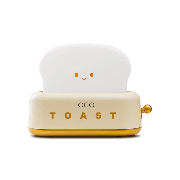 Cute Desk Decor Toaster Lamp Kawaii Night Light