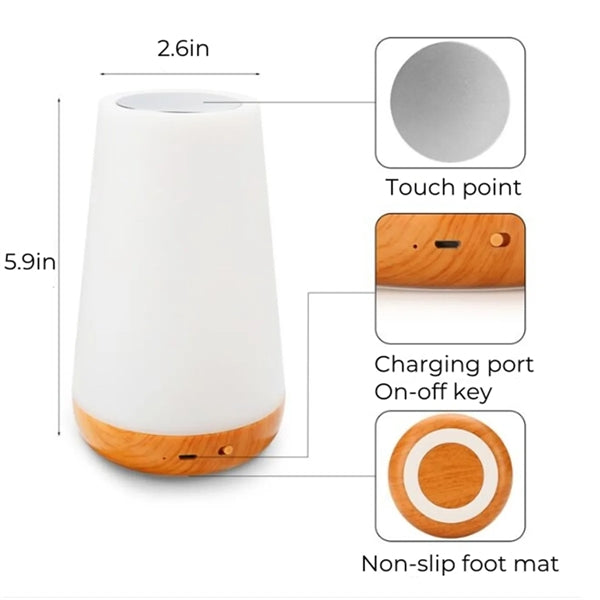 Dimmable Touch Lamp for Bedroom Night Light