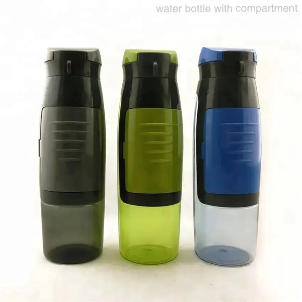 25oz Outdoor Water Bottle with Storage Compartment