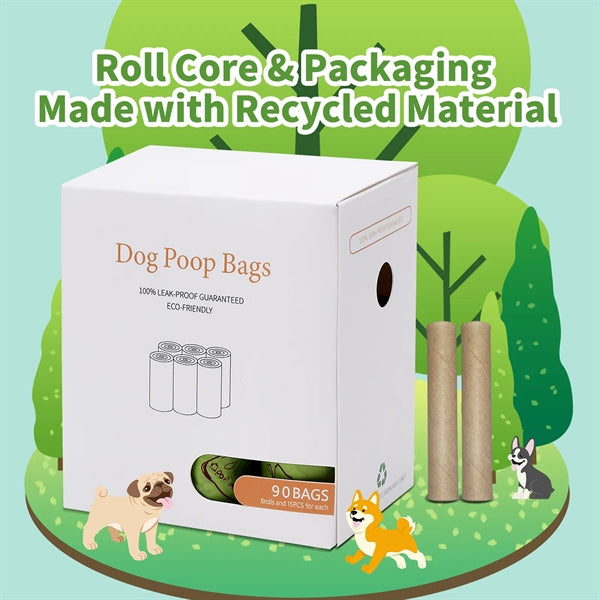Biodegradable Dog Poop Bag with Dispenser