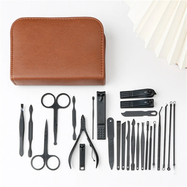 Manicure Set Professional Nail Clipper Kit 26 Pieces