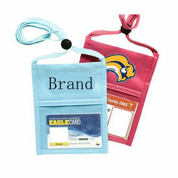 Neck Wallet with Flap Top