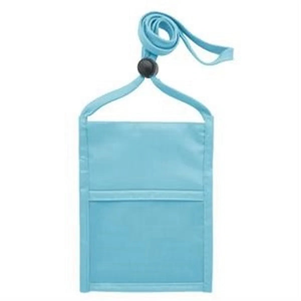 Neck Wallet with Flap Top