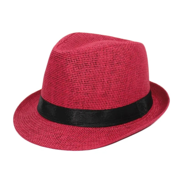 Summer Beach Fedora Straw Cowboy Hats