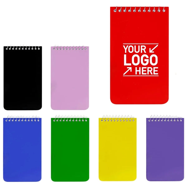 Portable Top Spiral Mini 60 Sheets Notebook