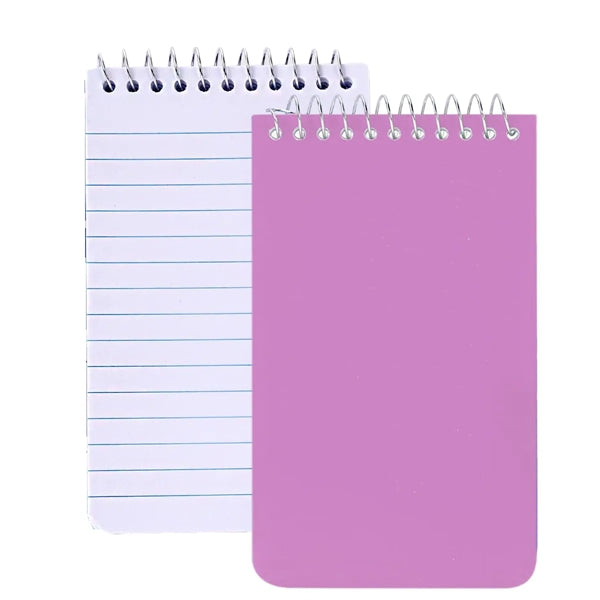 Portable Top Spiral Mini 60 Sheets Notebook