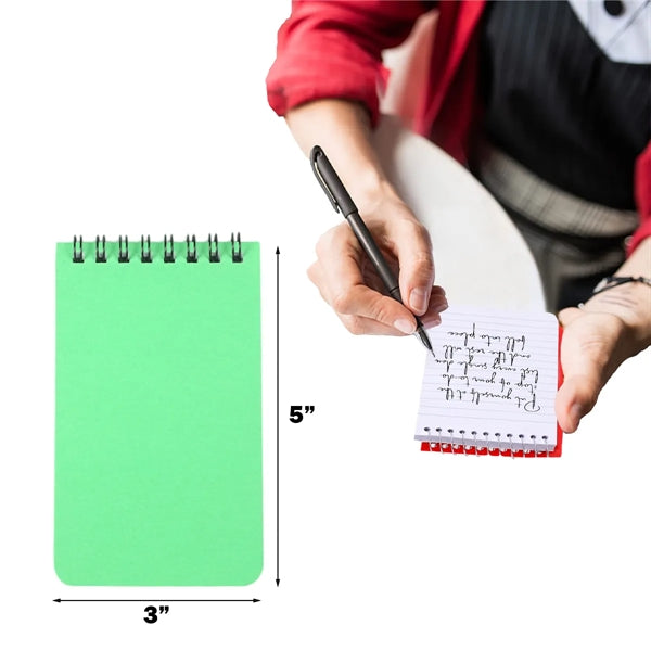 Portable Top Spiral Mini 60 Sheets Notebook
