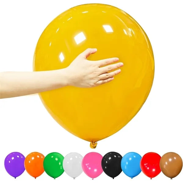 Round Standard Color Latex Balloon