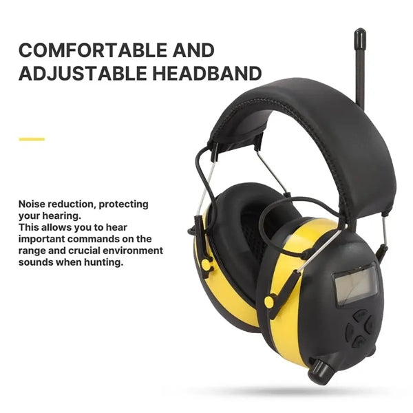 AM/FM Radio Headphone with Digital Display