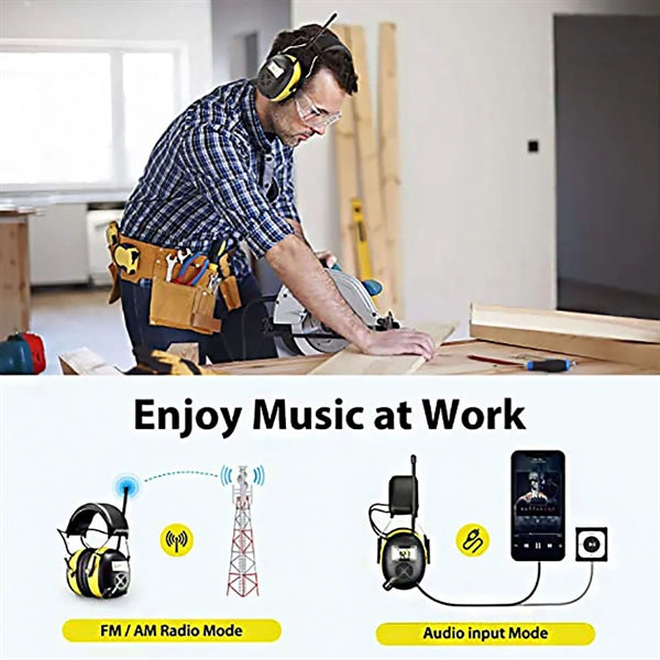 AM/FM Radio Headphone with Digital Display