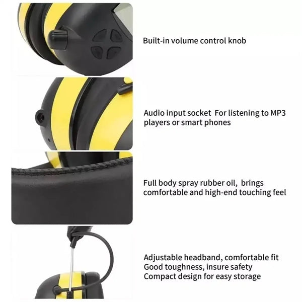 AM/FM Radio Headphone with Digital Display