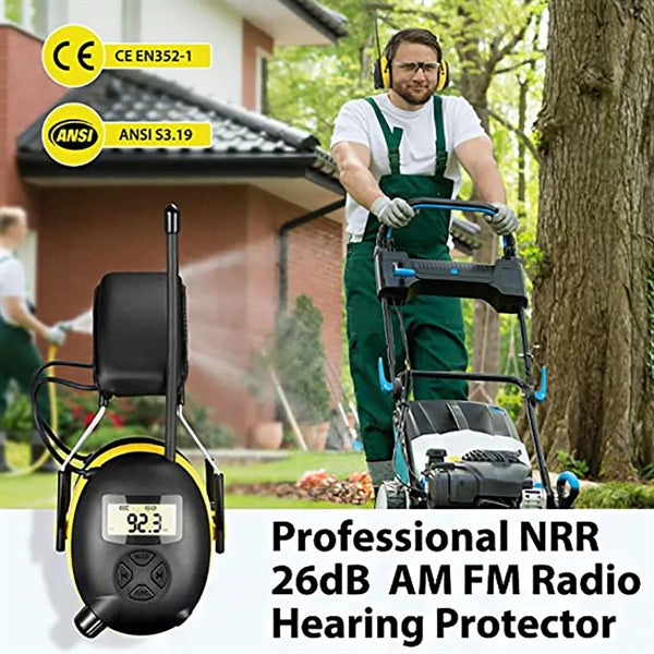 AM/FM Radio Headphone with Digital Display