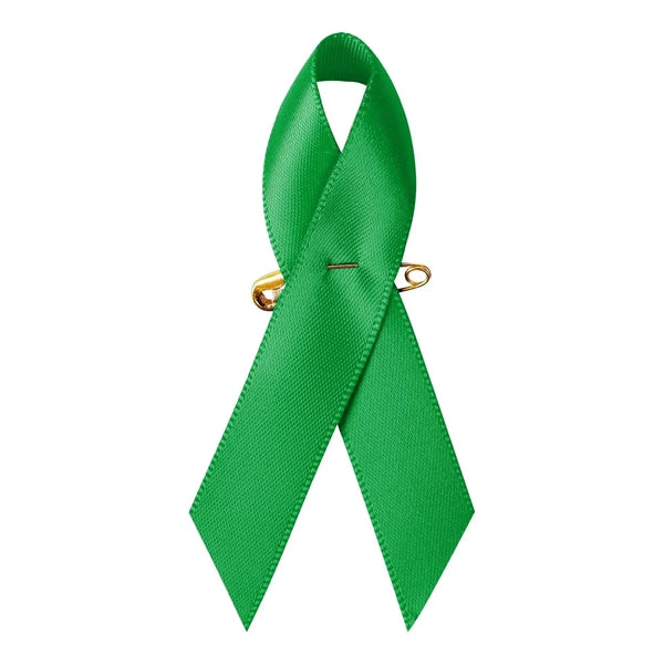 Versatile Satin Awareness Ribbon Pins for Various Causes