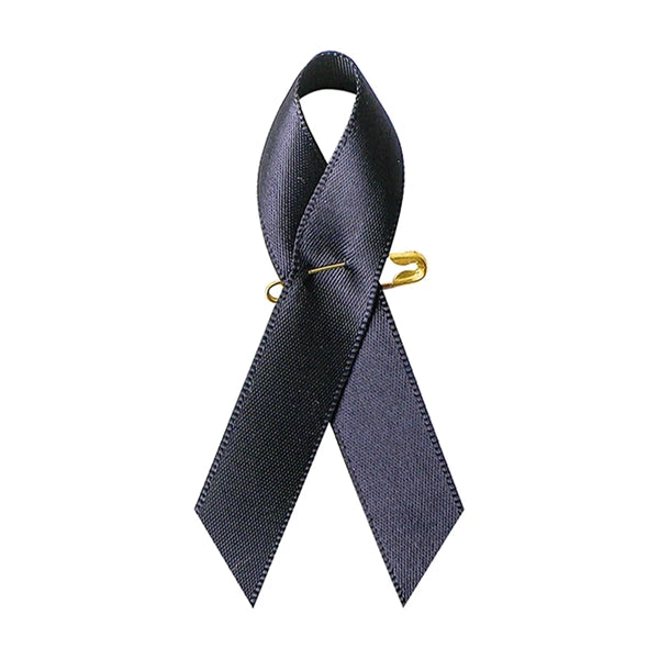 Versatile Satin Awareness Ribbon Pins for Various Causes